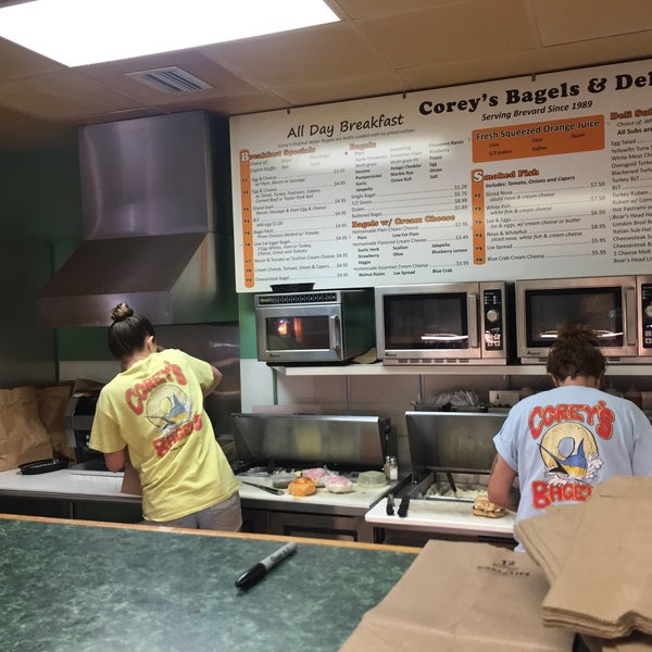 Corey's Bagels Bagel Shop