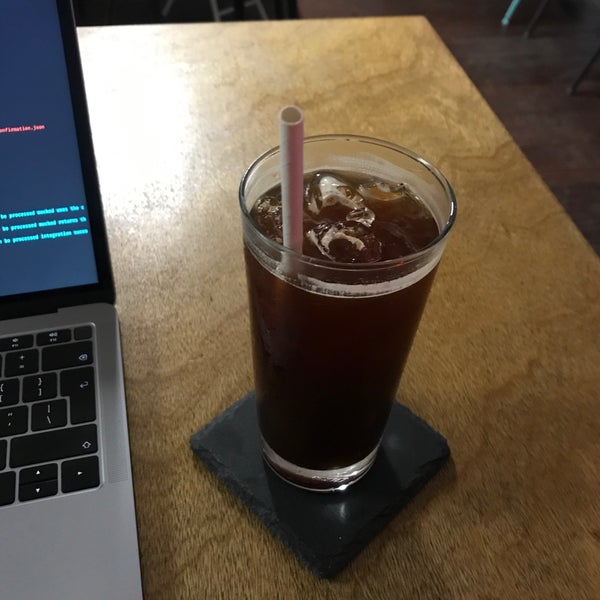 A great place to work; not too loud,good coffee and superb Internet connection.