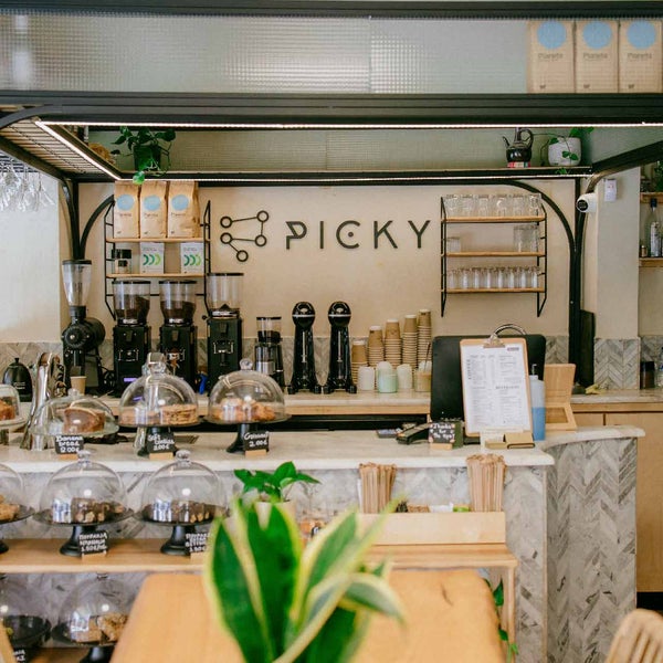 6/29/2022 tarihinde Picky Coffee &amp; Brunchziyaretçi tarafından Picky Coffee &amp; Brunch'de çekilen fotoğraf