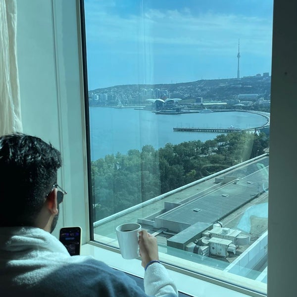 Photo taken at Hilton Baku by Gh on 8/7/2022