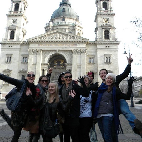 Photo taken at Free Budapest Walking Tours by Free Budapest Walking Tours on 7/2/2013