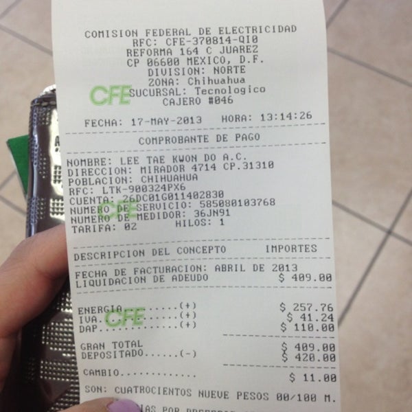 Cfe Tecnologico Non Profit In Chihuahua