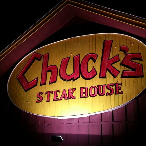 Photo taken at Chuck&#39;s Steak House by Lee T. on 1/20/2014