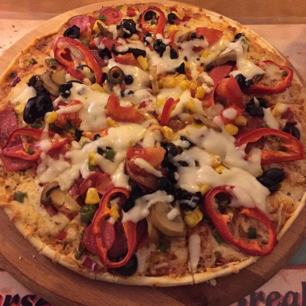 Pizzası harika 😊
