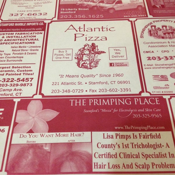 Atlantic Pizza Downtown Stamford 12 tips from 240 visitors