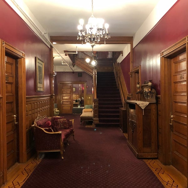 Photo taken at Queen Anne Hotel by Natalie on 3/10/2019