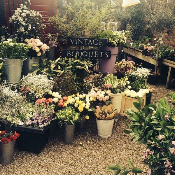 Battersea Flower Station Garden Center in London