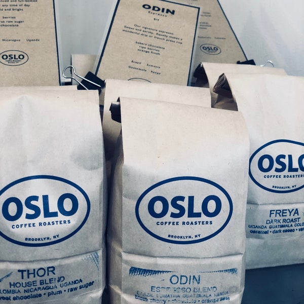 Foto tirada no(a) Oslo Coffee Roasters por Greg L. em 6/15/2018