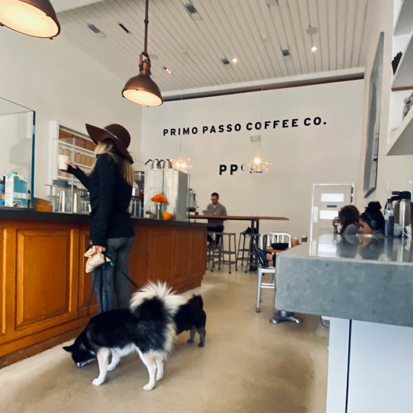Photo taken at Primo Passo Coffee Co. by Greg L. on 10/29/2019