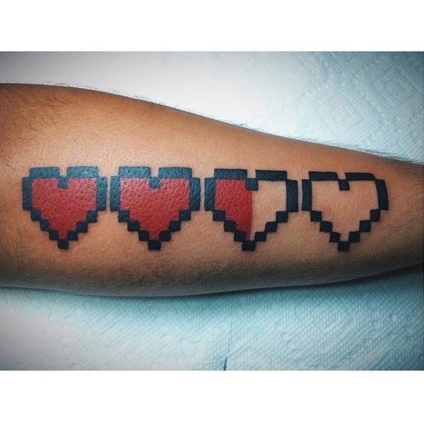 Have fun with your tattoos. No need to be all serious all the time! Here's one by James Tran.