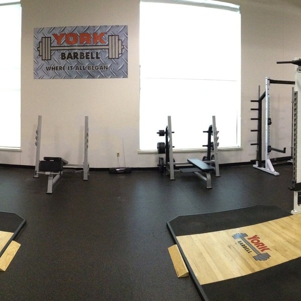 Photo taken at York Barbell Retail Outlet Store &amp; Weightlifting Hall of Fame by York Barbell Retail Outlet Store &amp; Weightlifting Hall of Fame on 5/18/2015