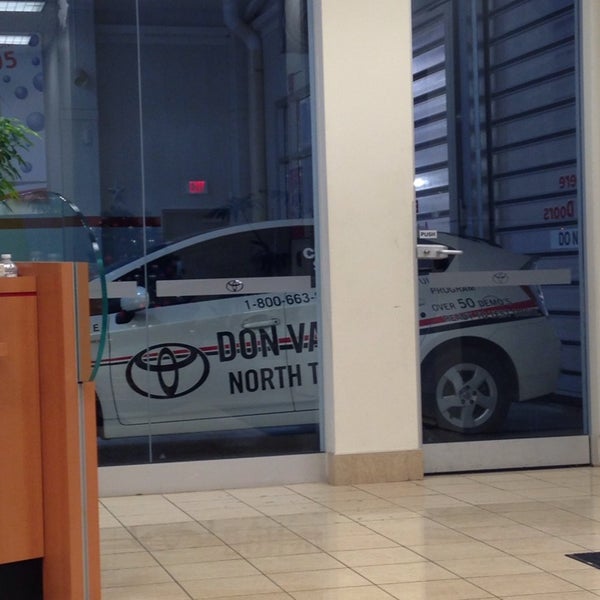 Photo taken at Don Valley North Toyota by Bryan T. on 12/3/2013