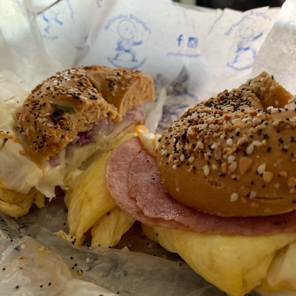 Photo taken at Bethesda Bagels by Jay M. on 1/26/2019