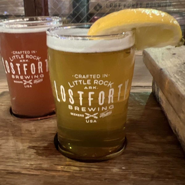 Photo taken at Lost Forty Brewing by Austin B. on 2/17/2023