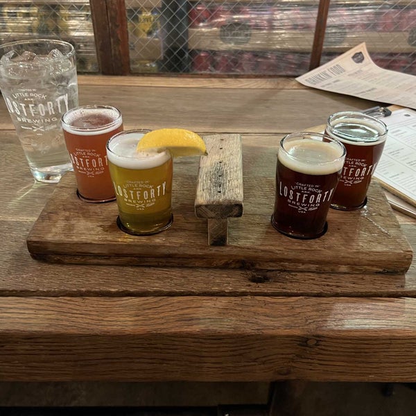 Photo taken at Lost Forty Brewing by Austin B. on 2/17/2023