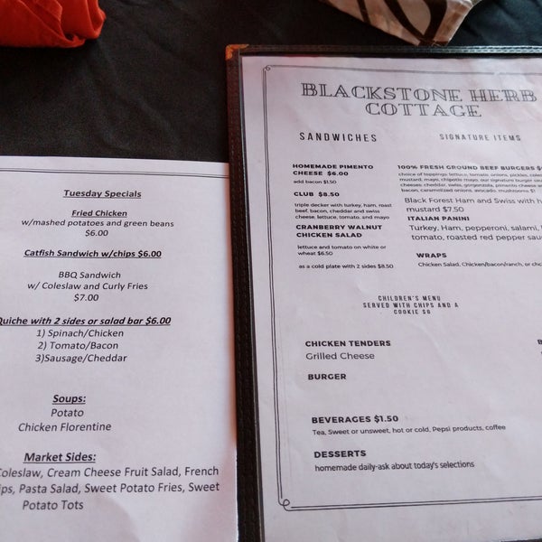 Photos At Blackstone Herb Cottage Cafe