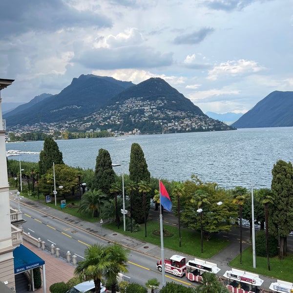 Photo taken at Hotel Splendide Royal Lugano by T . on 8/27/2022