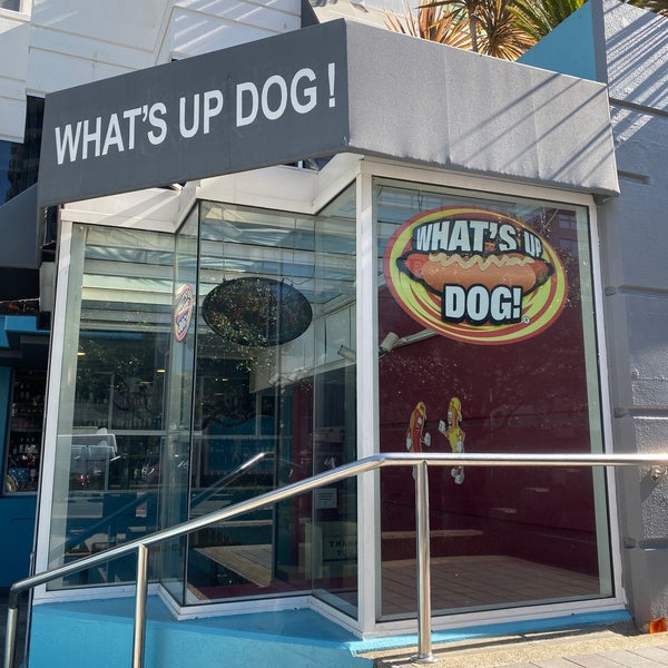 Photo taken at What&#39;s Up Dog! by Stanley D. on 10/3/2019