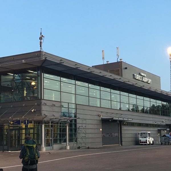 Photo taken at Turku Airport (TKU) by Diana on 8/21/2019