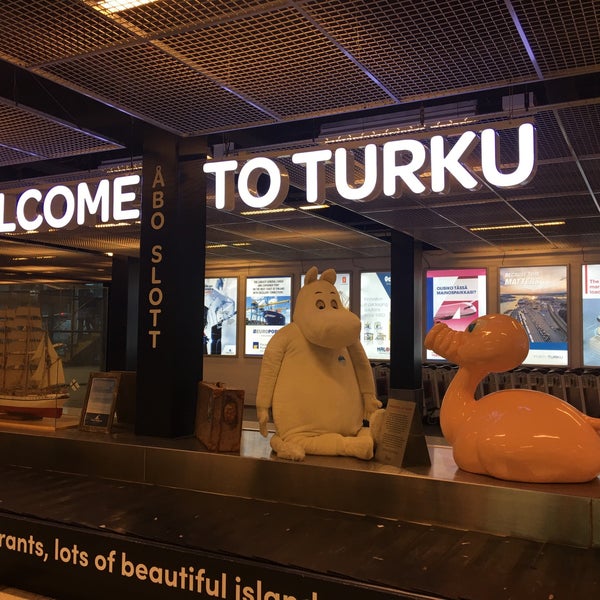 Photo taken at Turku Airport (TKU) by Diana on 8/21/2019