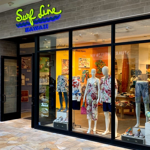 Surf Line Hawaii Clothing Store in Waikiki
