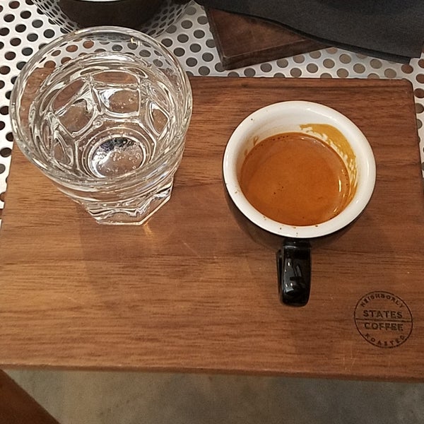 Good in-house roasted single origin espresso.