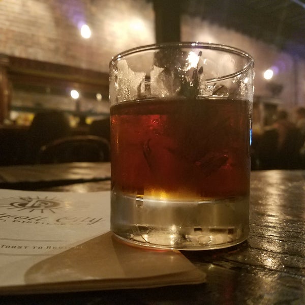 Get a bourbon-based cocktail.  Cedar & Salt is 👍🥃