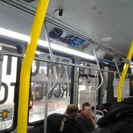 Photo taken at Charm City Circulator - Purple Route by Stephon B. on 2/3/2014