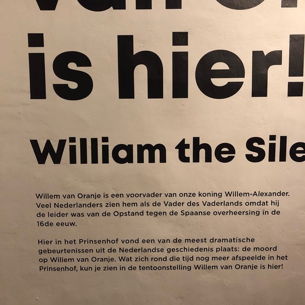 Foto diambil di Museum Prinsenhof Delft oleh Arjan B. pada 12/9/2018