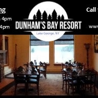 Join us for Fireside Dining in The View Restaurant at Dunham's Bay Resort all winter long!