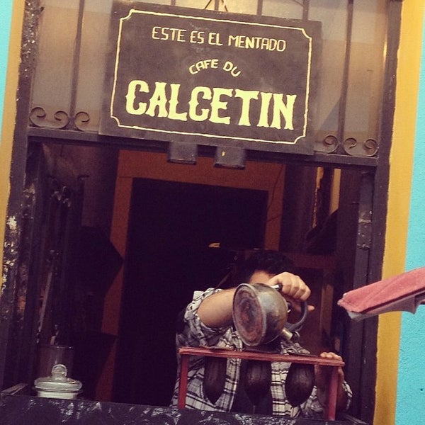 Photo taken at Café Du Calcetín by Andrew T. on 3/9/2014