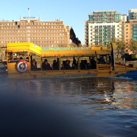 Photo taken at London Duck Tours by Charlotte W. on 11/11/2012