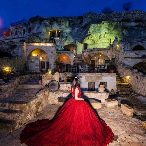 Another beautiful bride of The Cappadocia ...#thecappadociahotel #kapadokya #landscape #wanderlust #travelling #travelturkey #bestvacations #holiday #viaje #Voyage #travelstoke #cappadocia #bride