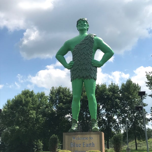 Photo taken at Jolly Green Giant Statue by Mark B. on 7/21/2018