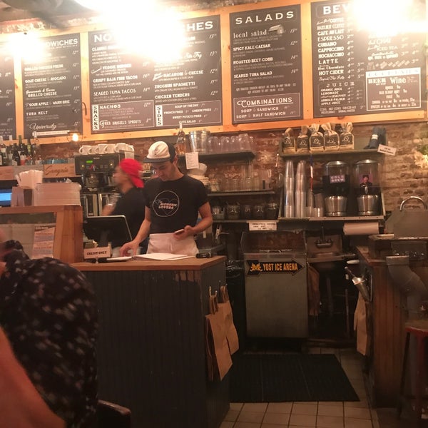 Photo taken at The Grey Dog - Union Square by Mark B. on 9/26/2018