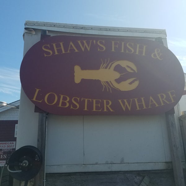 Shaw's Fish and Lobster Wharf New Harbor, ME