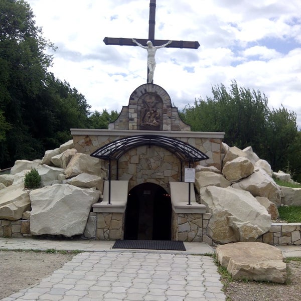 Photo taken at Гошівський монастир by Volodymyr U. on 7/22/2013