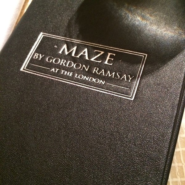 Photo taken at Maze Restaurant by Dave H. on 8/10/2014