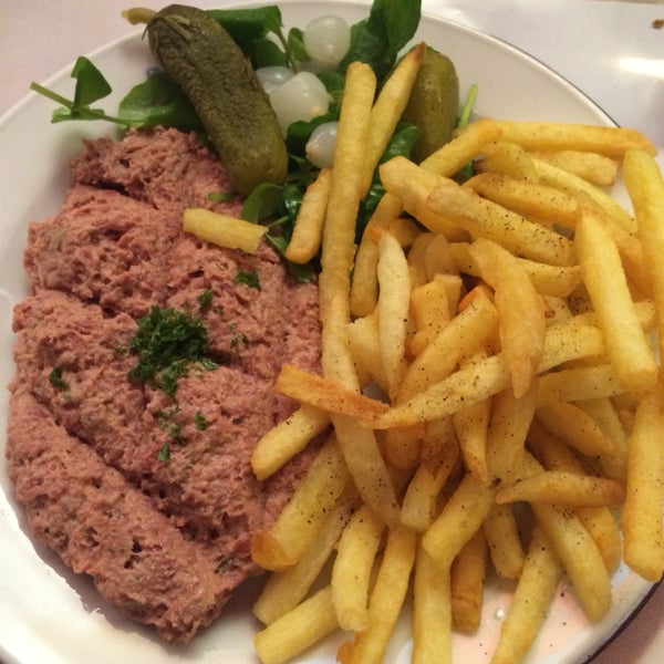 Do not leave without trying their famous filet américain! (If you like steak tartare)