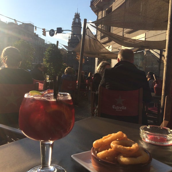 Overpriced and underwhelming drinks and tapas. If it weren't for the outdoor seating, this place wouldn't be worth the visit.
