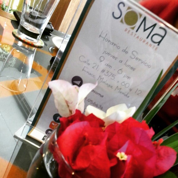 Foto tirada no(a) Soma Restaurante por Marilia V. em 2/20/2015