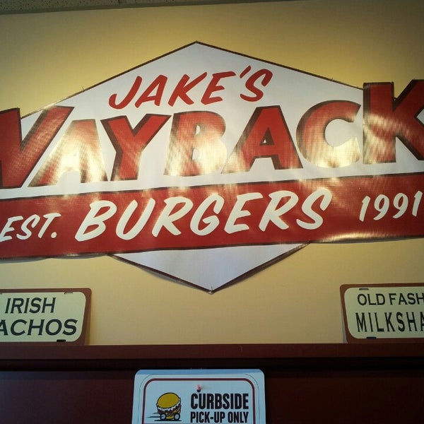 Photo taken at Jake&#39;s Wayback Burgers by Anthony W. on 7/3/2014