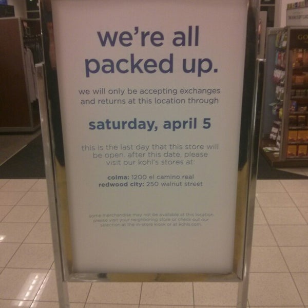 Kohl's Now Closed (Now Closed) Department Store