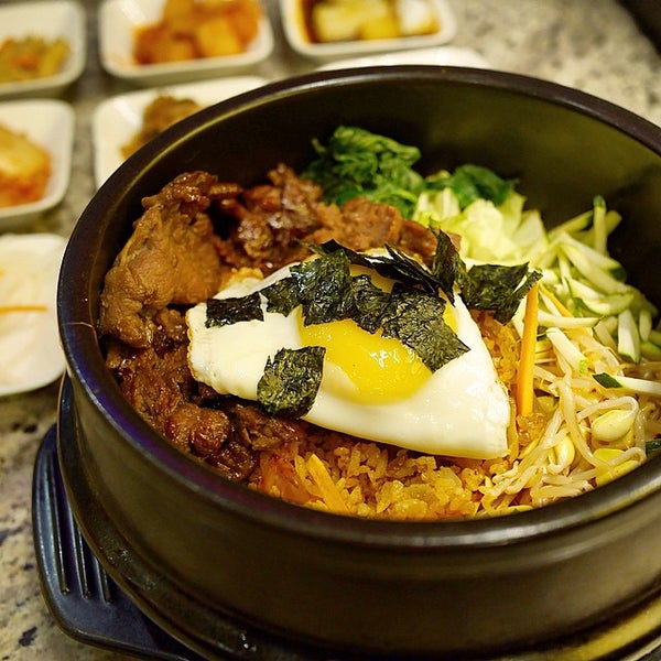 Photo taken at Burnt Rice Korean Restaurant by Malaise on 9/11/2014