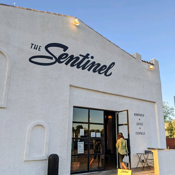 Photo taken at The Sentinel Marfa by Chad W. on 5/3/2021