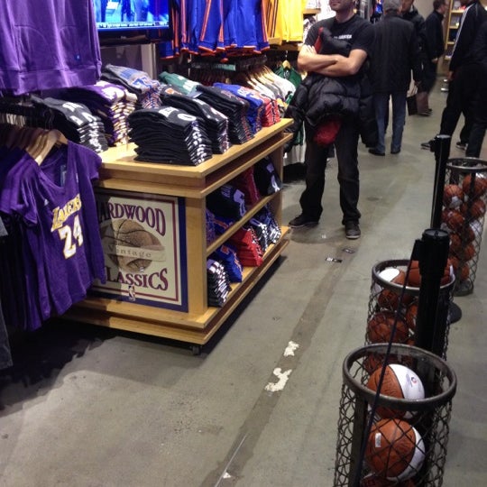 Photo taken at NBA Store by Denis on 11/10/2012