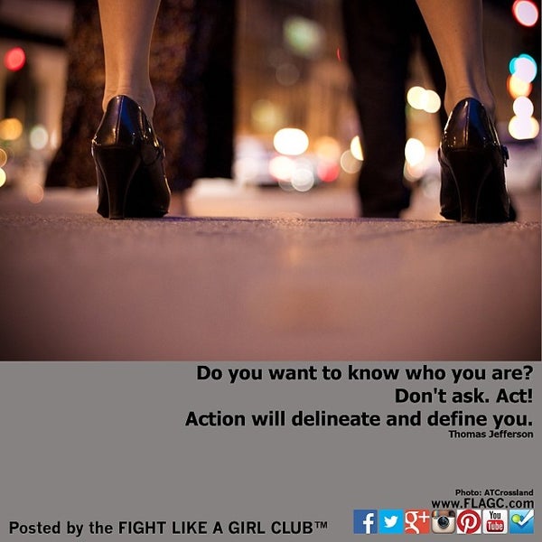 Photo taken at Fight Like a Girl Club by Fight L. on 12/16/2013