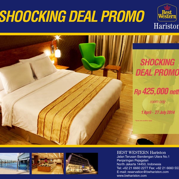 Really shocking!! only Rp 425.000,- net staying here!!