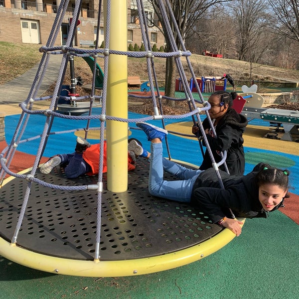 Photo taken at Smith Memorial Playground &amp; Playhouse by Theresa M. on 12/27/2018