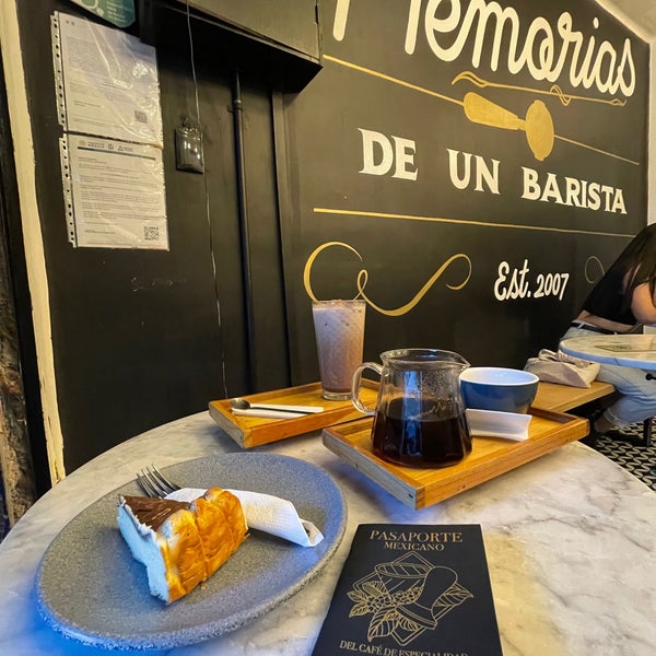 Photo taken at Café Memorias de un Barista by Alejandro C. on 6/18/2023